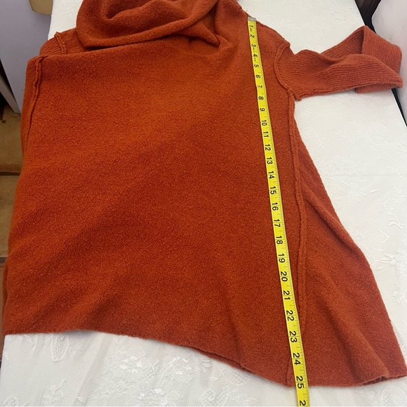 Free People terra cotta colored cowl neck - Picture 7 of 9